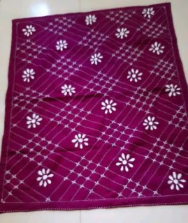 হ্যান্ডমেড বেবি নকশি কাঁথা (ফুলেল ডিজাইন) (Handmade Baby Nakshi Kantha)