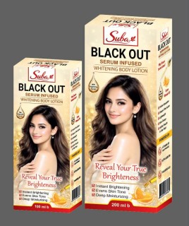 Suba Black Out Body Lotion