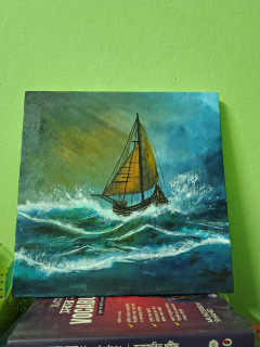 ক্যানভাস (সমুদ্রের প্রশান্তি)