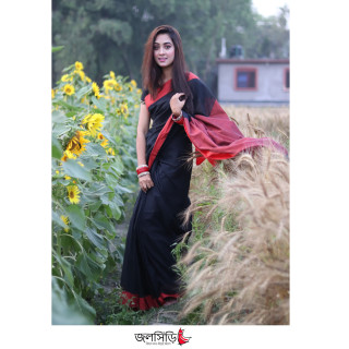 হ্যান্ডলুম সফ্ট কটন শাড়ি