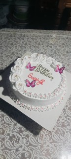 Homemade Vanilla Cake