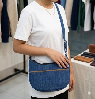 DENIM BOHO BAG
