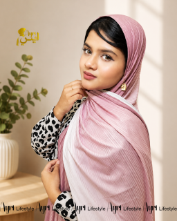 Two Color Shade Jersey Hijab