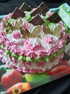 জন্মদিনের ভ্যানিলা কেক